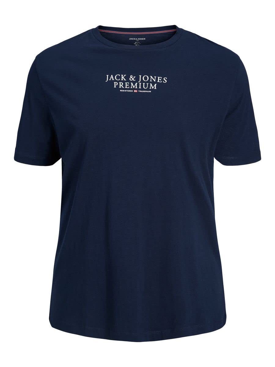 Jack & Jones Jprbluarchie SS-Camiseta de Cuello Redondo Hombre