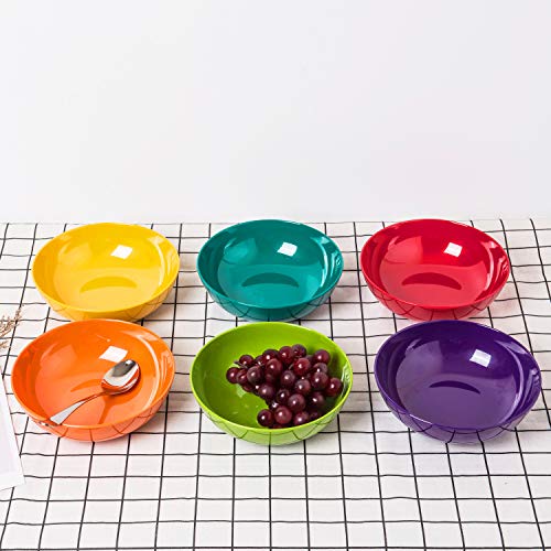 Koxin-Karlu JJM08 Melamine Bowls, 7.5-Inch Pasta Bowls Salad Bowl thumb #3