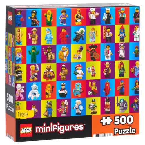 Casse-tête LEGO collage minifigurines