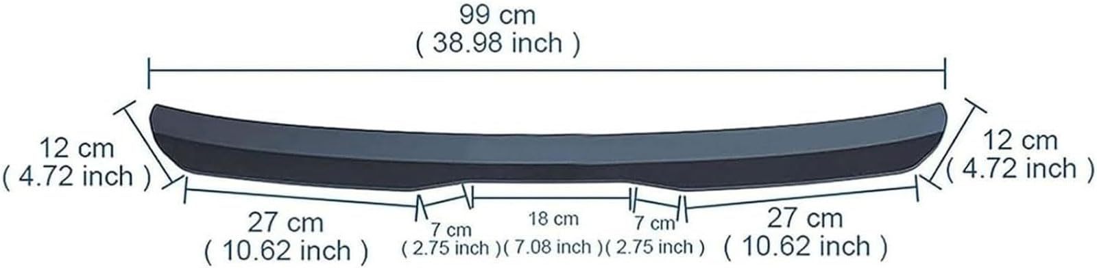 Auto Heckspoiler für Opel Corsa C 2000 2001 2002 2003 2004 2005 2006, Kofferraumspoiler Flügel Lippe Bodykits Auto Styling Dekoration Zubehör Spoilerlippe,Carbon Fiber Look