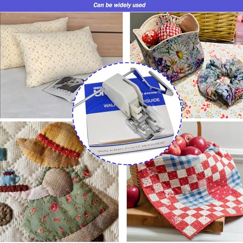 Pie de arrastre SA140 con guía para máquinas de coser miniatura 5