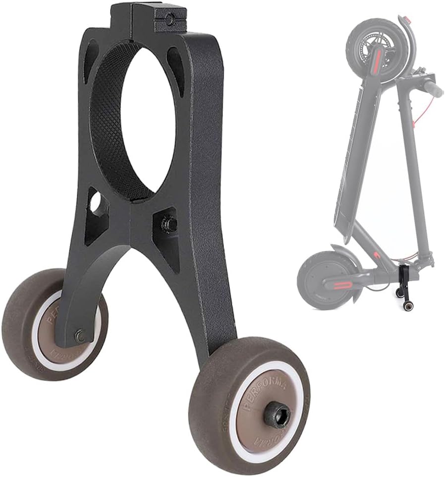 Scooter Stand Holder,Folding Electric Scooter Handstand Stand Storage Bracket, for Xiaomi M365 1SPro Electric Scooter Handstand Stand Bracket for Ninebot F40 F30 F20 Auxiliary Wheel