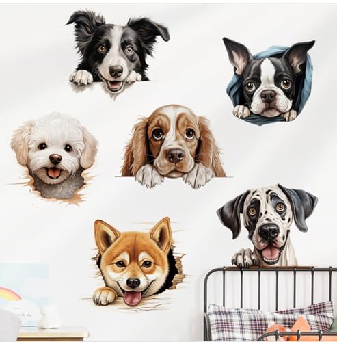 Vinilos decorativos perro para habitación infantil miniatura 2