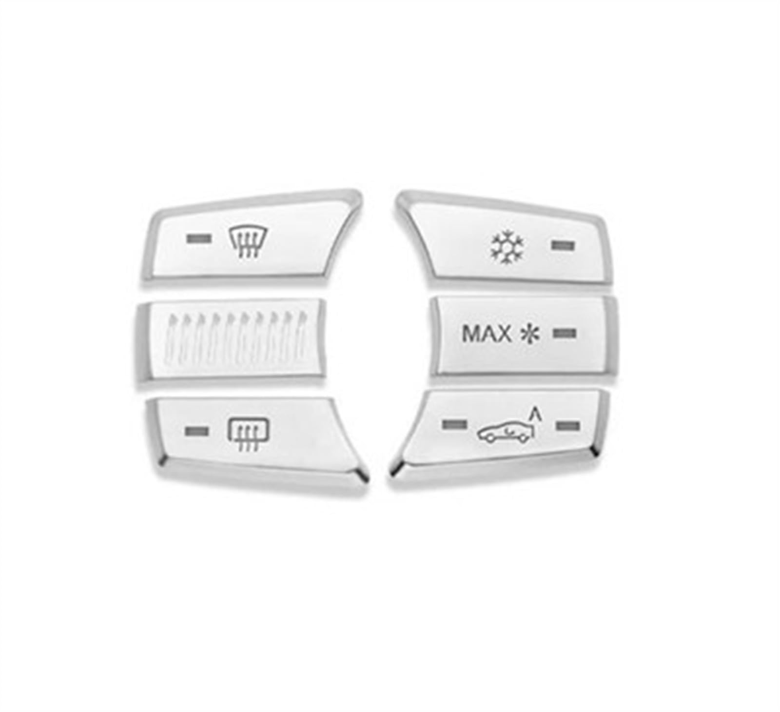 Yeskit C Air Onditioning Over Start Stop Engine Button For 5 Series E60 2004-2010 Auto Interior Modification Accessory(C)