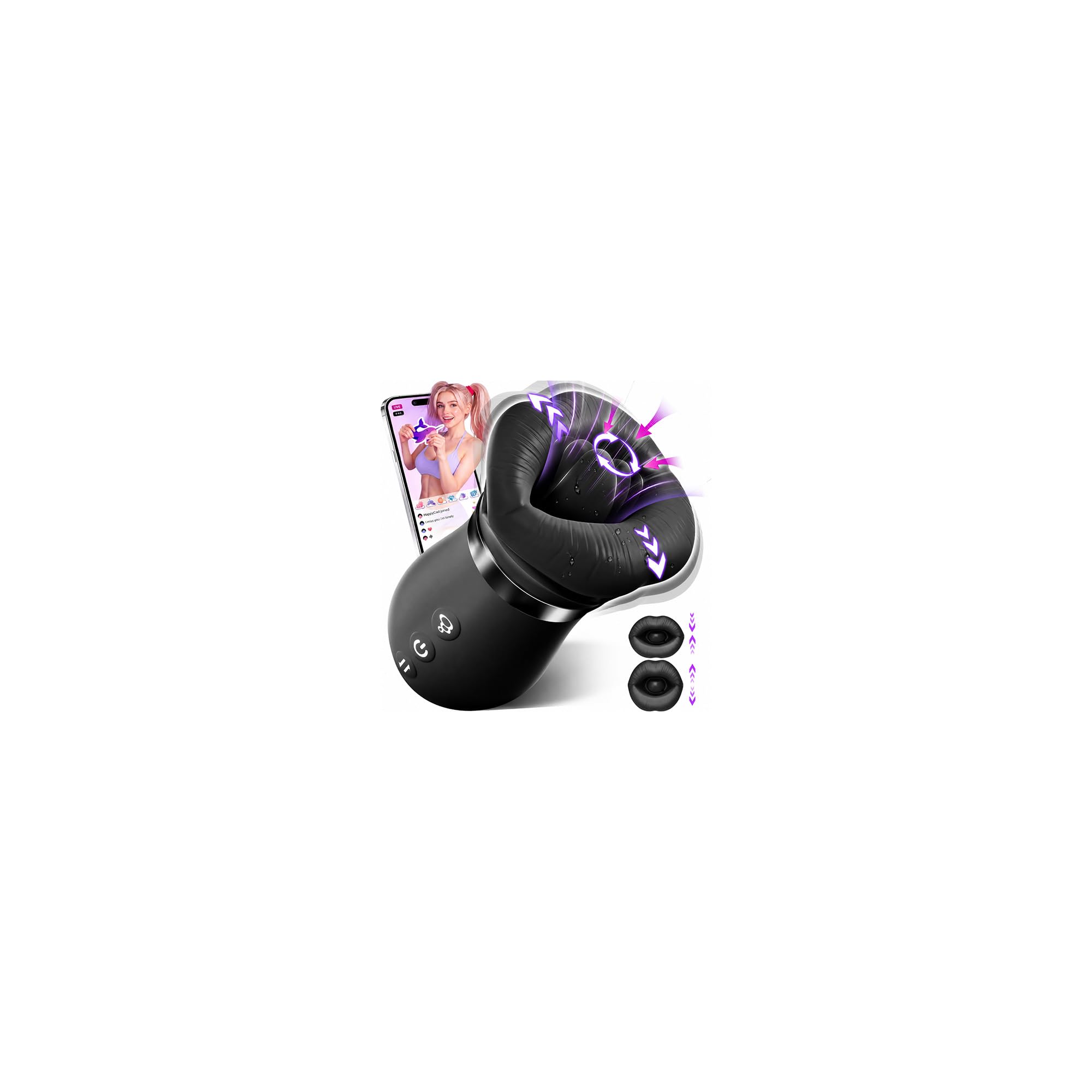 Mouth Suction Vibrator Adult Toy Dildo for Women Female Couples