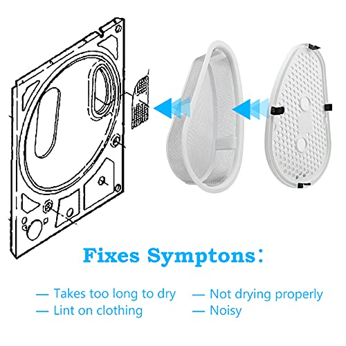 W10828351 Upgraded Dryer Lint Filter & Cover By