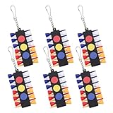 TOYANDONA 6 Ensembles Golf Tee Holder Pouch Portable Organizer with Secure Holsters and Ke...