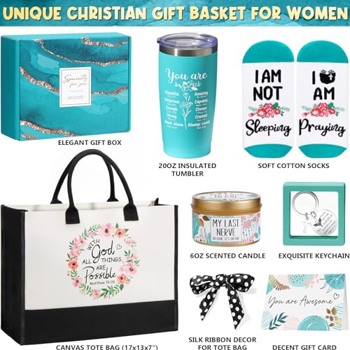 Image of Christian Birthday Gifts for Women Mom Sister, Inspirational Religious Gift