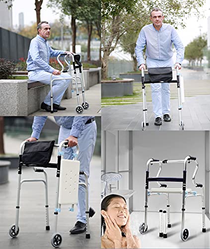 Aide à la marche portable et pliable pour sécuriser les déplacements des aînés - 6