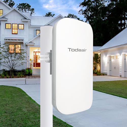 Outdoor WiFi Extender,WiFi Booster | AI Watchdog | Repeater&AP Mode|IP65 Weatherproof | Up to 1200Mbps Dual Band WiFi Repeater | Covers Up to Least 3440 Sq. ft and 30 Devices