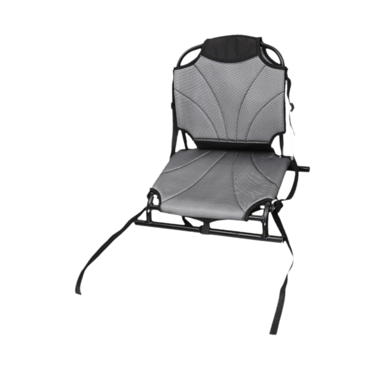 Asiento de kayak plegable Asiento de canoa compacto de repuesto Respaldo ajustable Ofrece comodidad Experiencia de canotaje cómoda Reemplazo de bote de rafting versátil