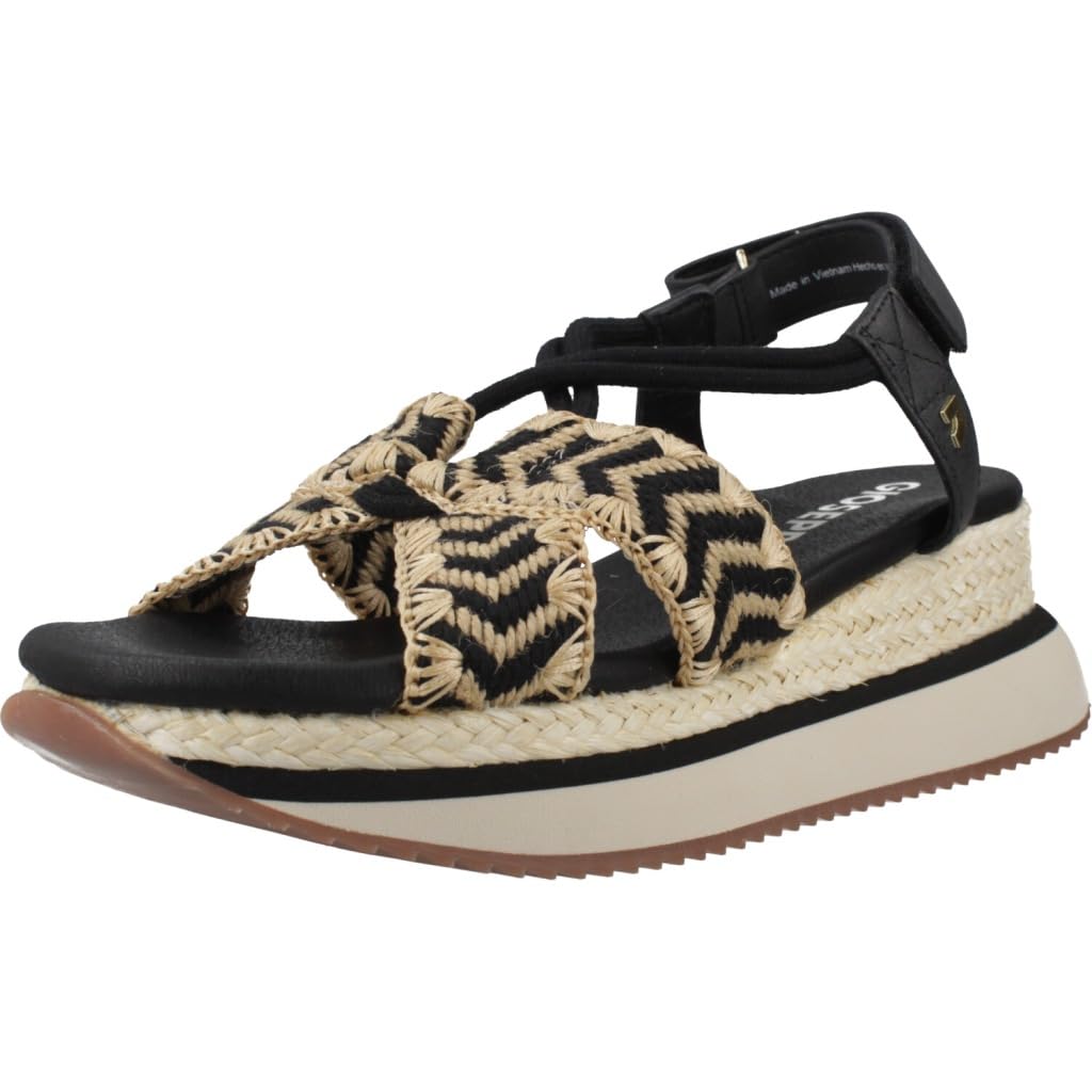 Gioseppo Women's Black Wedges, 8 Uk, Ugunja Sandal