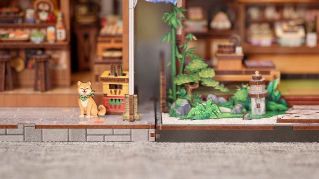 Amazon | CuteBee ブックヌック キット ドールハウス ミニチュアハウス