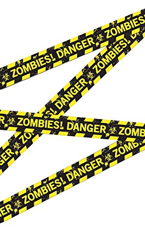 FIESTAS GUIRCA | Cinta de Policía Zombie (6mx7.6cm) - Decoración
