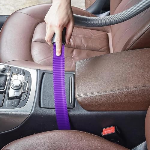 Image of Sealegend Dryer Lint Vacuum Attachment Hose Compatible with Dyson V15 V12 V11 V10 V8 V7 Gen5 Cordless Vacuum Cleaner, Flexible Dryer Vent Cleaner Kit Lint Removal Tool Purple | Multi-use Vacuum Hose Compatible with Dyson V15 V12 V11 V10 V8 V7 Gen5 Cordless Vacuum Cleaner,Flexible Lint Removal Hose