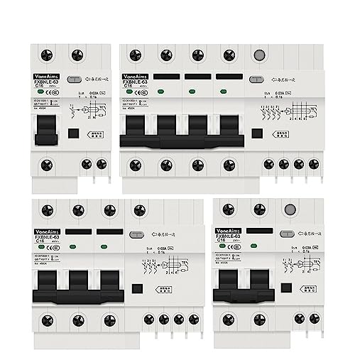 Disjoncteur à courant résiduel AC400V RCD protection surintensité triphasé 32A
