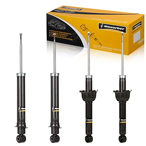 Maxorber 4 Pieces Front & Rear Full Set Shocks Struts Absorber Compatible with 1921261 1921260 341260 341261