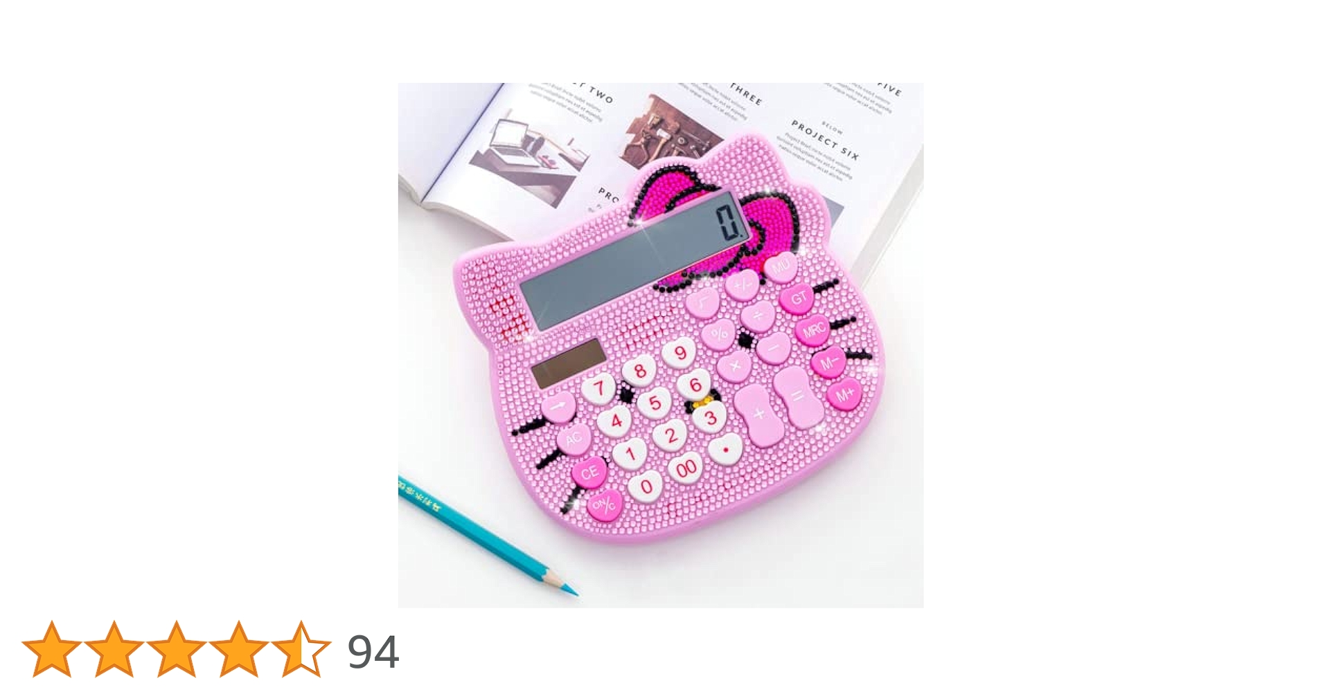 ハローキティ　カオハナ　ソーラー　電卓　※難あり Amazon.co.jp: ハローキティ 電卓 超可愛い 学習ギフト 学校事務