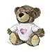 printplanet® Teddybär mit Namen Elly - Kuscheltier Teddy mit Design Painted Heart