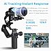 FeiyuTech SCORP Mini 3 Pro Combo | Full Accessory Kit – All-in-One 3-Axis Camera Gimbal, Built-in AI Tracking, Detachable Remote Handle, Vertical Shooting Compatible