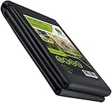 🌱VARIOS ÁMBITOS DE APLICACIÓN - No importa si el lugar dónde ya no quiera tener malas hierbas, es en el hermoso jardín de rocas, en el huerto o para la construcción de pavimentos y patios. El vellón es excelente para una gran variedad de propósitos. Gracias a la alta calidad y al grosor del vellón, se consigue una resistencia al desgarro excepcionalmente alta, por lo que también puede utilizarse como vellón separador, vellón de drenaje, lámina para lechos elevados, vellón para raíces.