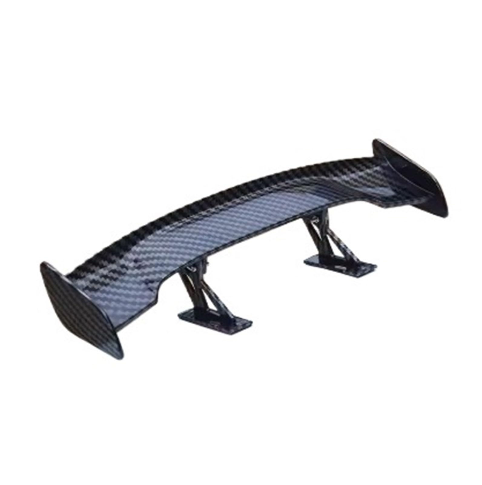 Spoiler dachowy Mały spoiler uniwersalny samochód Mini ogon skrzydło wygląd włókna węglowego skrzydła Model Auto stylizacja akcesoria dekoracyjne(25CM-carbon fiber)