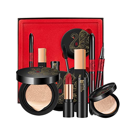 Sexy Lip Scrub Makeup Set Lipstick Air Cushion Concealer Mascara Eyeliner Full Set Makeup Exquisite Design Gift Box 3ml Liquid Beauty Counter One Mascara Sexy Lip Scrub Makeup Set Lipstick Air Cushion Concealer Mascara Eyeliner Full Set Makeup Exquisite Design Gift Box 3ml Liquid Beauty Counter One Mascara