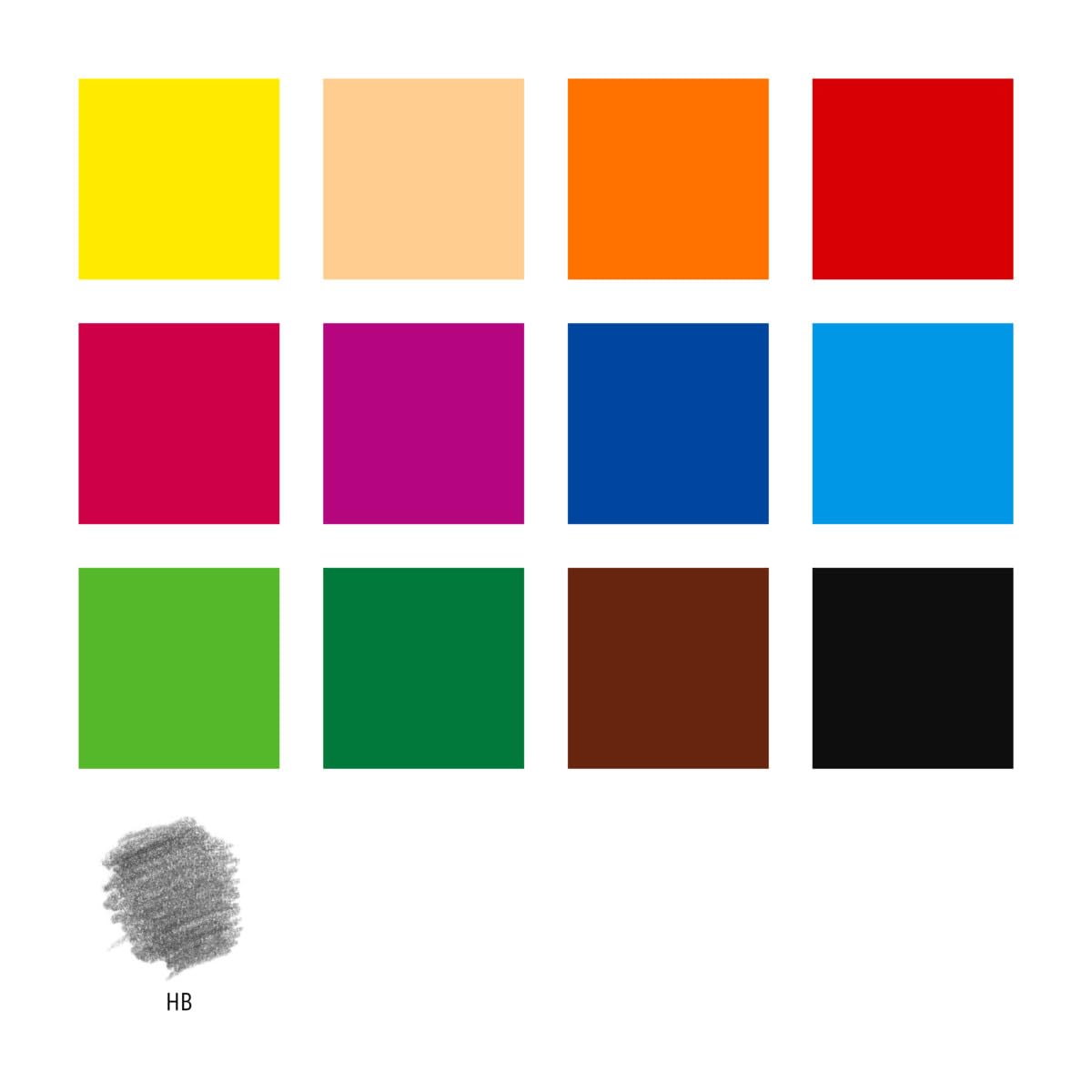 Staedtler 61SET6 Pack de 12 Crayons de coloriage