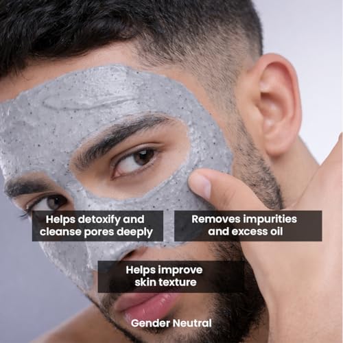 Image of Dead Sea Mud Face & Body Scrub - 200 g | Lactic Acid | Body Polish | Walnut Beads Scrub | Deep Exfoliation, Detan & Moisturization | Shea Butter, Almond Oil & Walnut Beads | For Smooth, Glowing Skin | SLS & Paraben Free | Men & Women