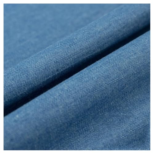 Couture DIY veste en jean avec ce tissu patchwork coton denim bleu épais 150cm