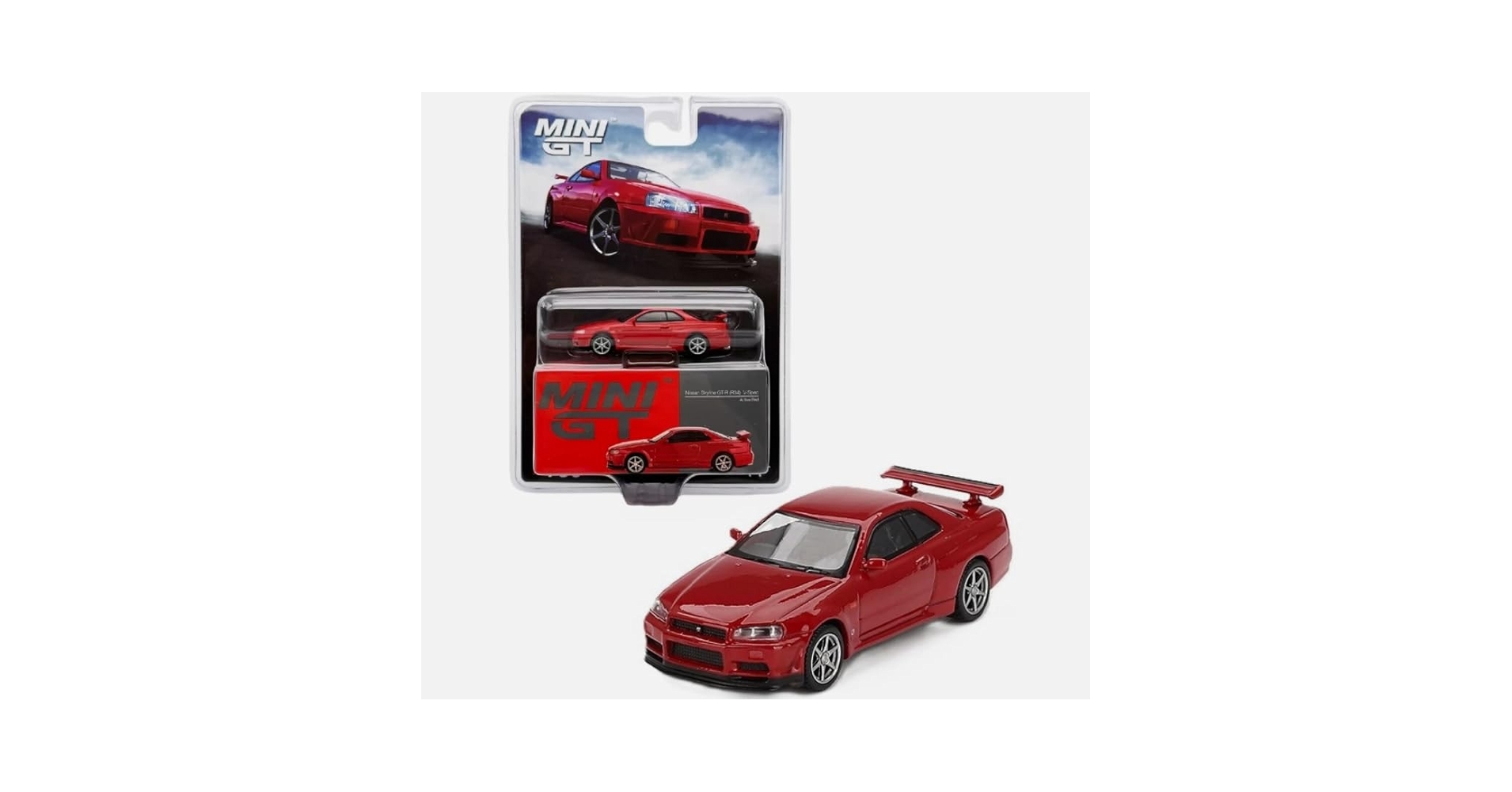 Amazon.com: 1/64 Mini GT Skyline GT-R (R34) V-Spec Active