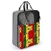 Fashionable Shoe Storage Bag for Travel, Judah Rasta Jamaica Reggae Lion Painting, Unisex Waterproof Breathable Shoe Organizer, Versatile for Women and Men
