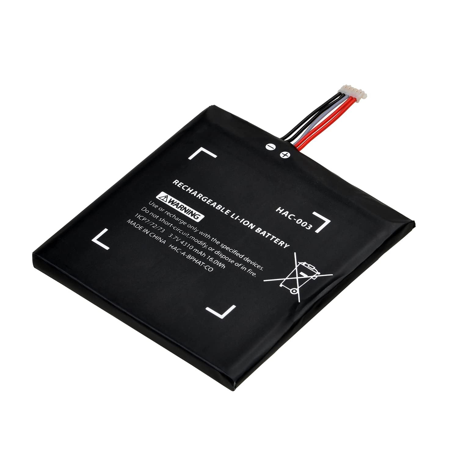 Pickle Power 4310mAh HAC-003 Batteria Ricambio per Nintendo Switch Console HAC-001 HAC-A-BPHAT-C0, HAC-S-JP/EU-C0