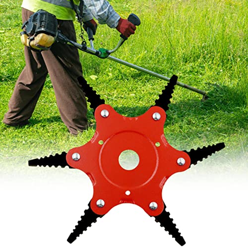 Substituição da cabeça do aparador - Tesoura rotativa de 5 folhas Aparador de grama,Cortador de esco