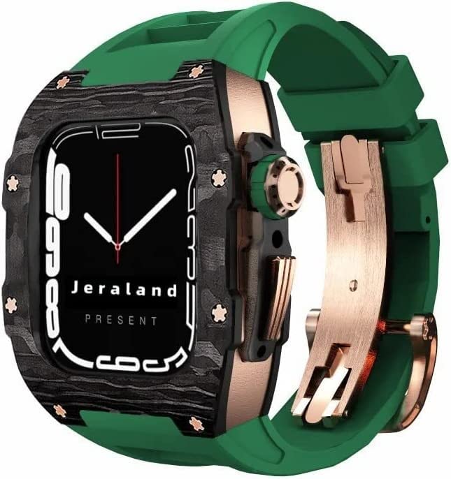 Bracelet Apple Watch 45 mm antichoc en carbone pour éviter les rayures