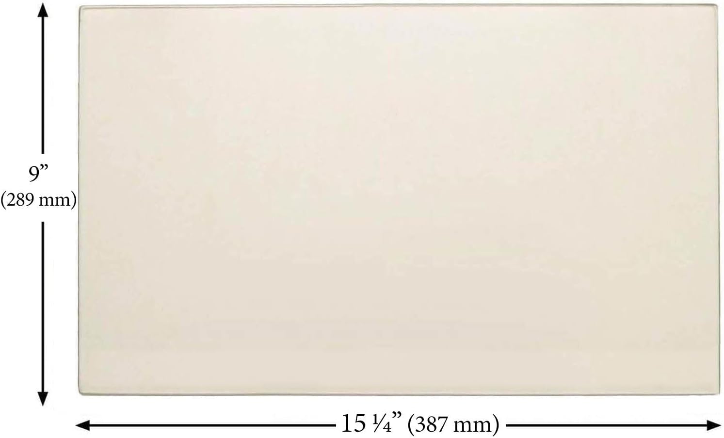 Enviro Front Door Glass (9" x 15-1/4"): 50-1062-SPFL