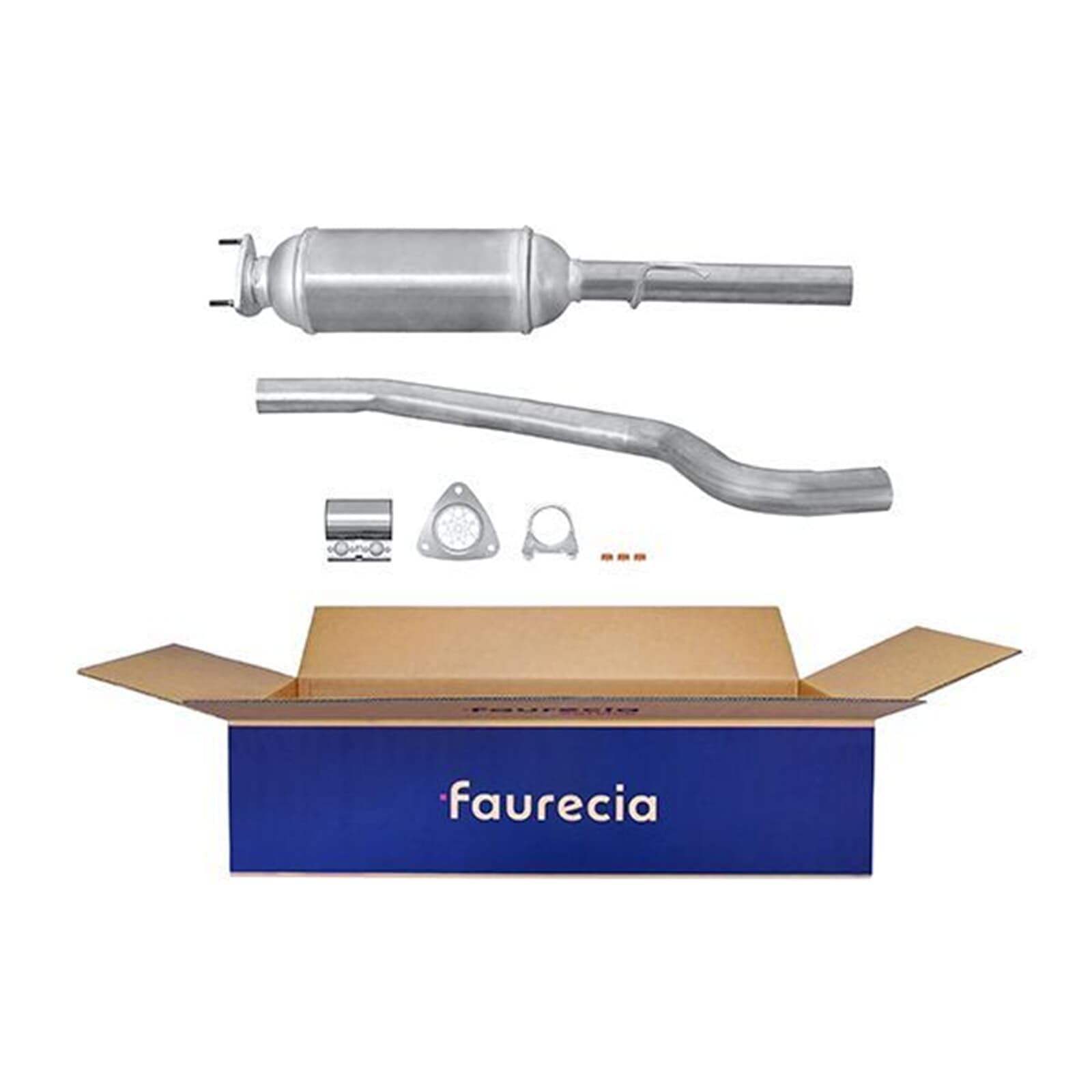 Hella 8LH 366 080-731 - Filtro de partículas diésel Easy2Fit Kit - Euro 4 - Juego de dos piezas - Carburo de silicio (para tráfico corto y largo)