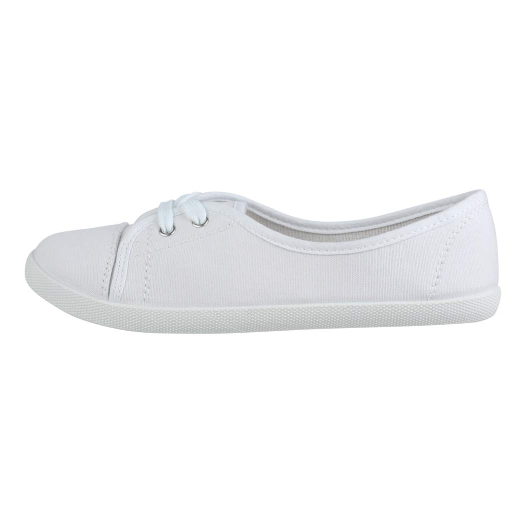 Elara Ballerines Femme Lacets de Baskets Chunkyrayan