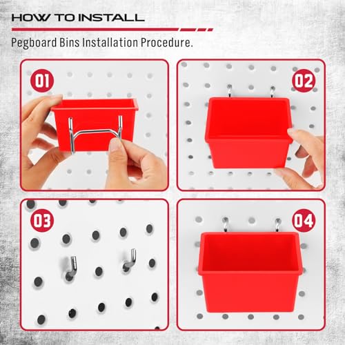 Sedy Ultimate 121-Piece Pegboard Hooks Set thumb #5