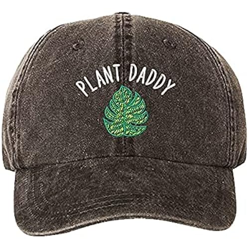 Plant Daddy Washed Embroidered Baseball Hat