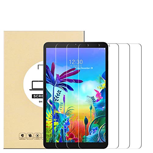 KTTWO (3 Pack) LG G Pad 5 10.1 Screen Protector Glass, 9H Hardness Tempered Glass Anti-Scratch Bubble-Free Screen Protector for LG G Pad 5 10.1 Inch Tablet
