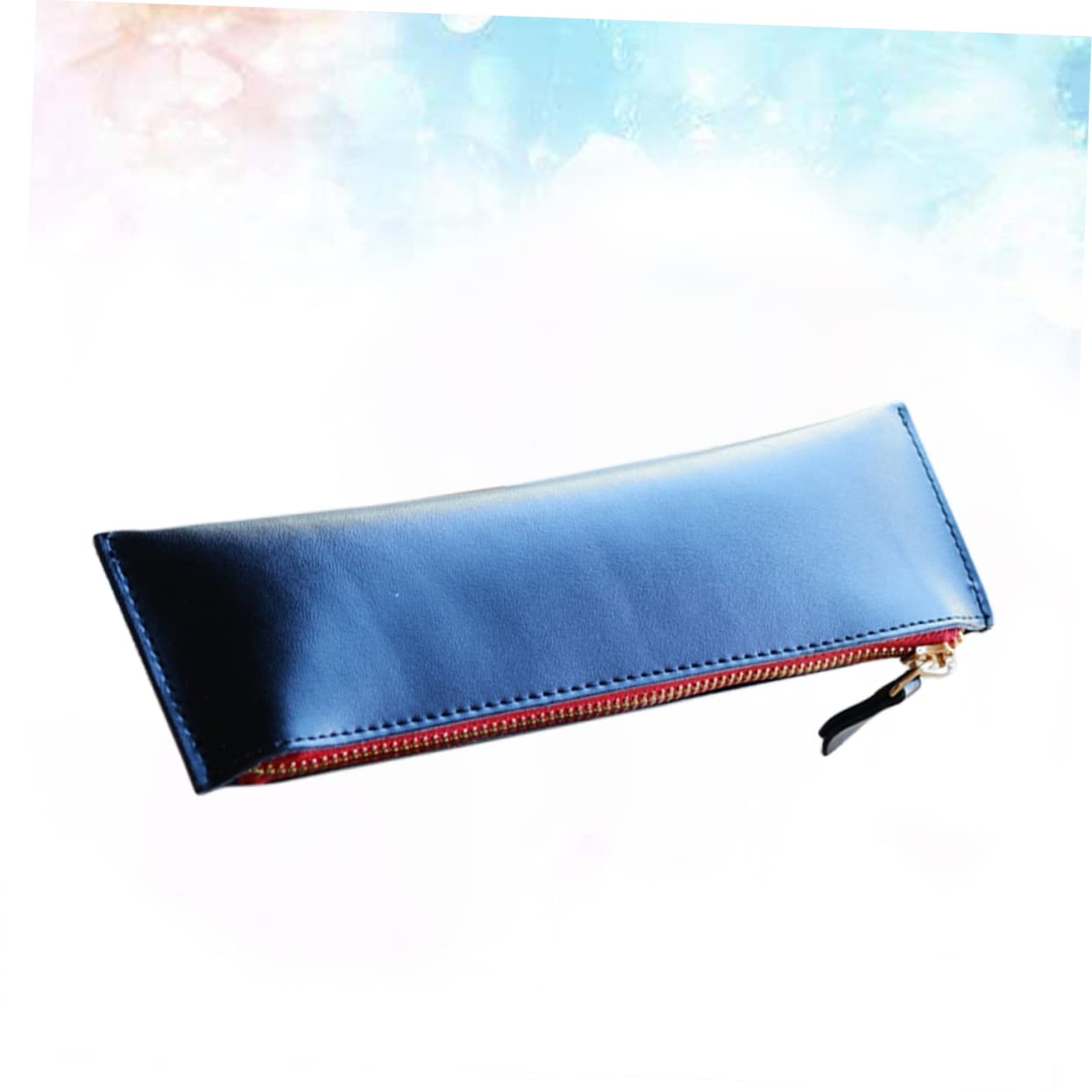 STOBOK Astuccio Portapenne Multiuso Da 3 Pezzi Astuccio Portapenne Con Cerniera Portapenne in Pelle Accessorio Per Ufficio E Scuola Proteggi Le Tue Penne Con Stile.