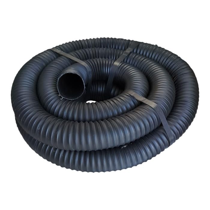 Tuyau à air chaud de 60 mm très flexible, résistant aux pliures, pour chauffage auxiliaire