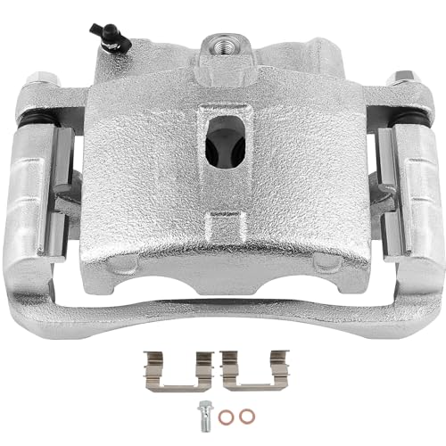 Image of SCITOO 18-B4729 Front Left Brake Caliper With Bracket Compatible For Cadillac 02-06 For Chevrolet 99-13 For GMC 99-13 For Hummer 03-08