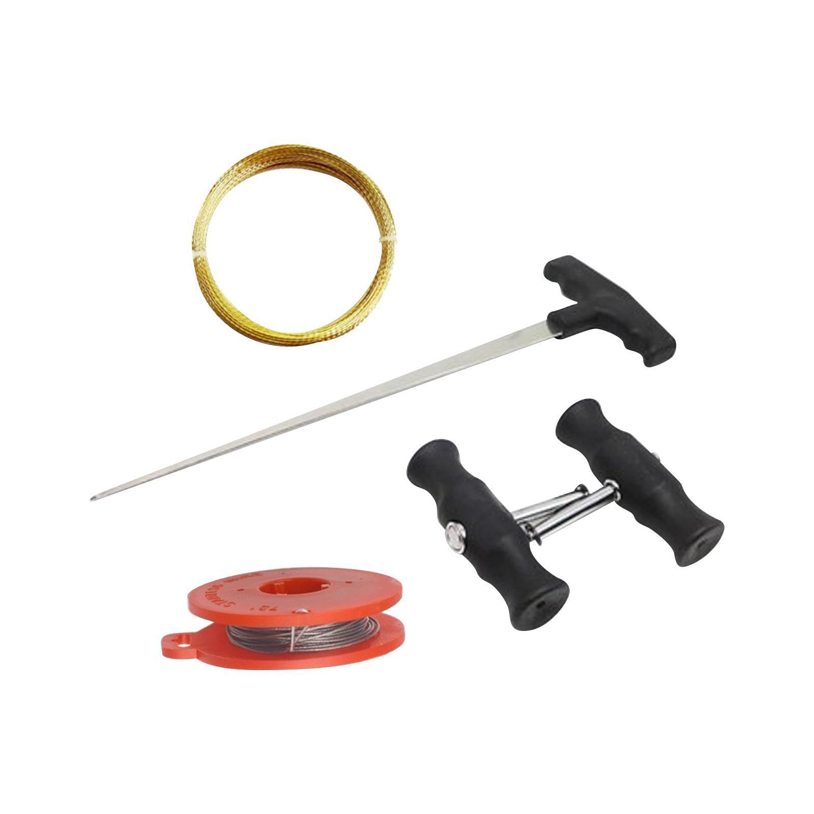 Kits de desmontaje de parabrisas para solucionar la sustitución manual de lunas pegadas 8