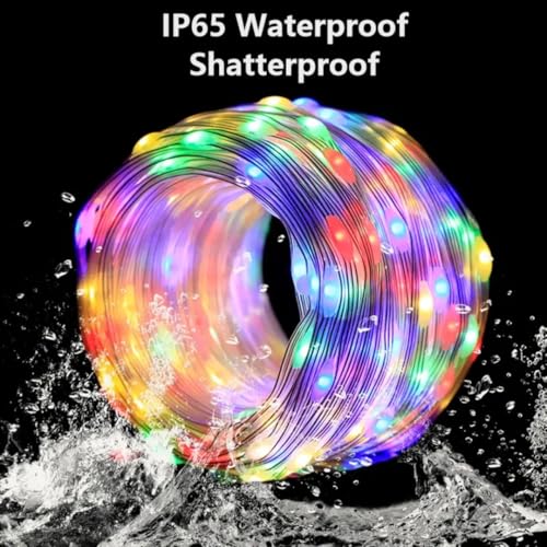 Image of RGB Smart IC Fairy Lights - 10M Multicolor String Lights with APP & Remote Control, USB Powered Waterproof | Diwali, Christmas, Wedding, Party & Home Decoration | Popo Toys PT-147