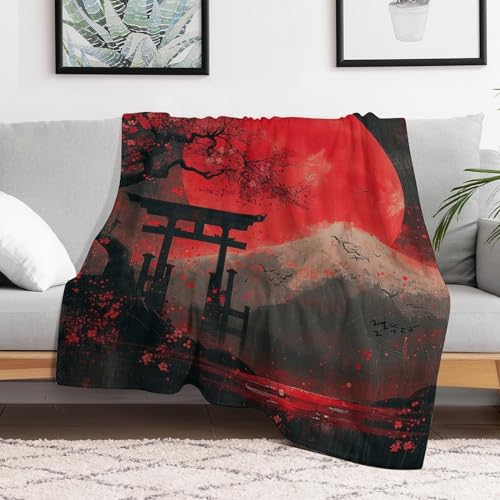 Linge de lit cerisier japonais pour décorer et réchauffer la chambre - 3