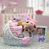 Welcome Baby Girl Bassinet - Pink