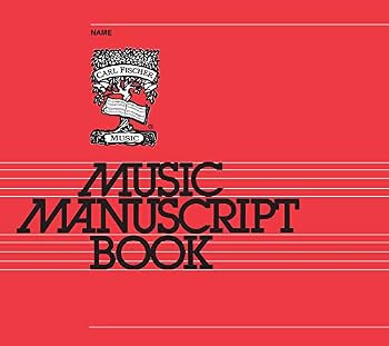 Sheet music Music Manuscript Book [German] Book