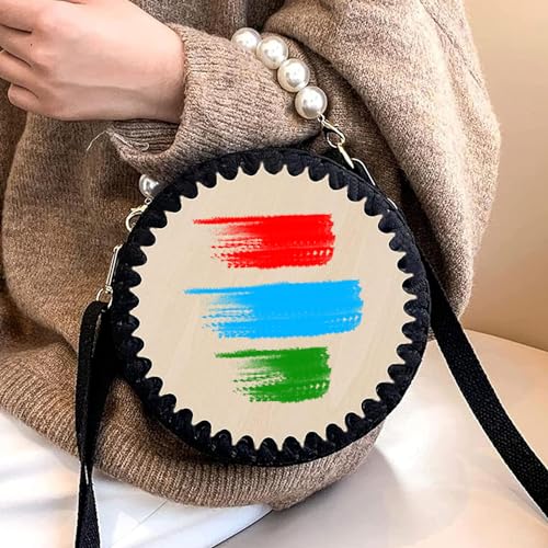 Image of 5 PCS Wooden Crochet Bag Bottom, Circle Wooden Basket Bottom Wooden Base Shaper Blank Crochet Base for DIY Basket Craft Weaving Making Supplies